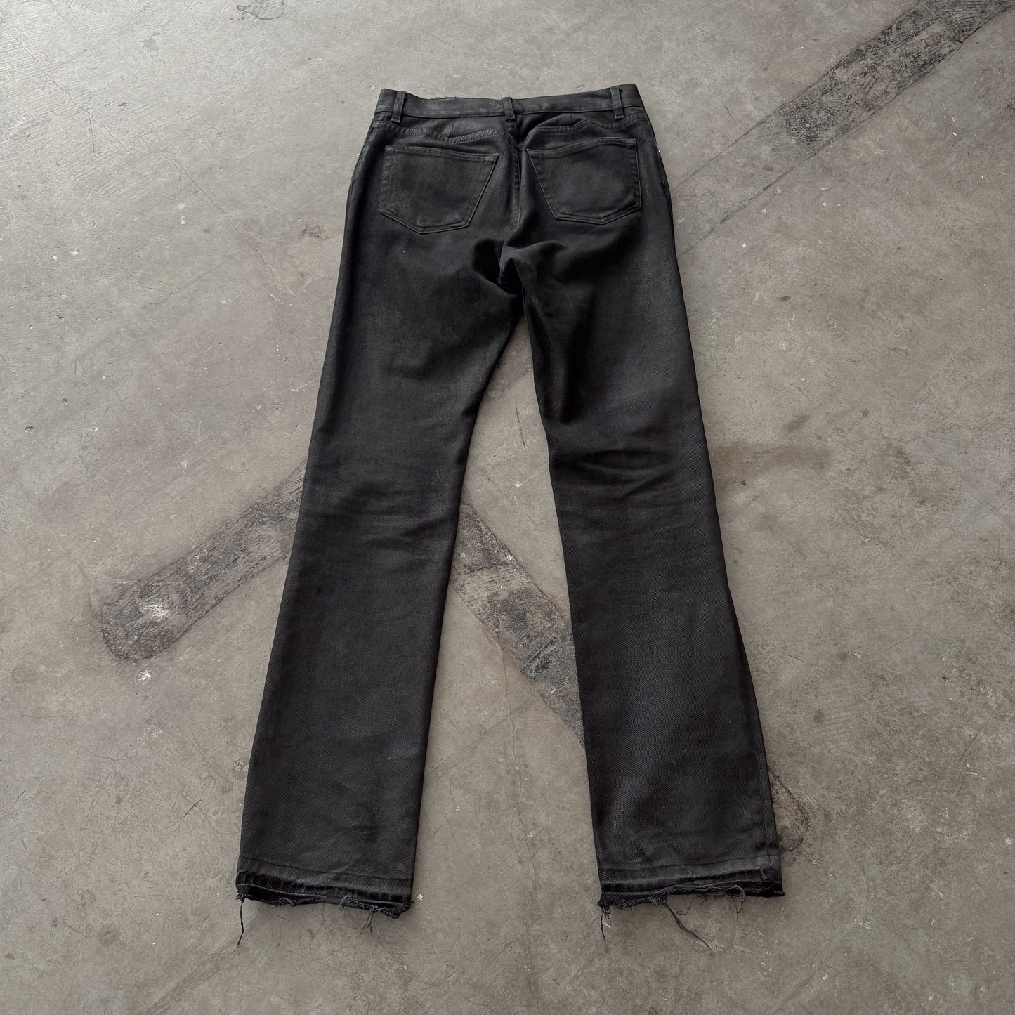 Helmut Lang 1999 Waxed Denim