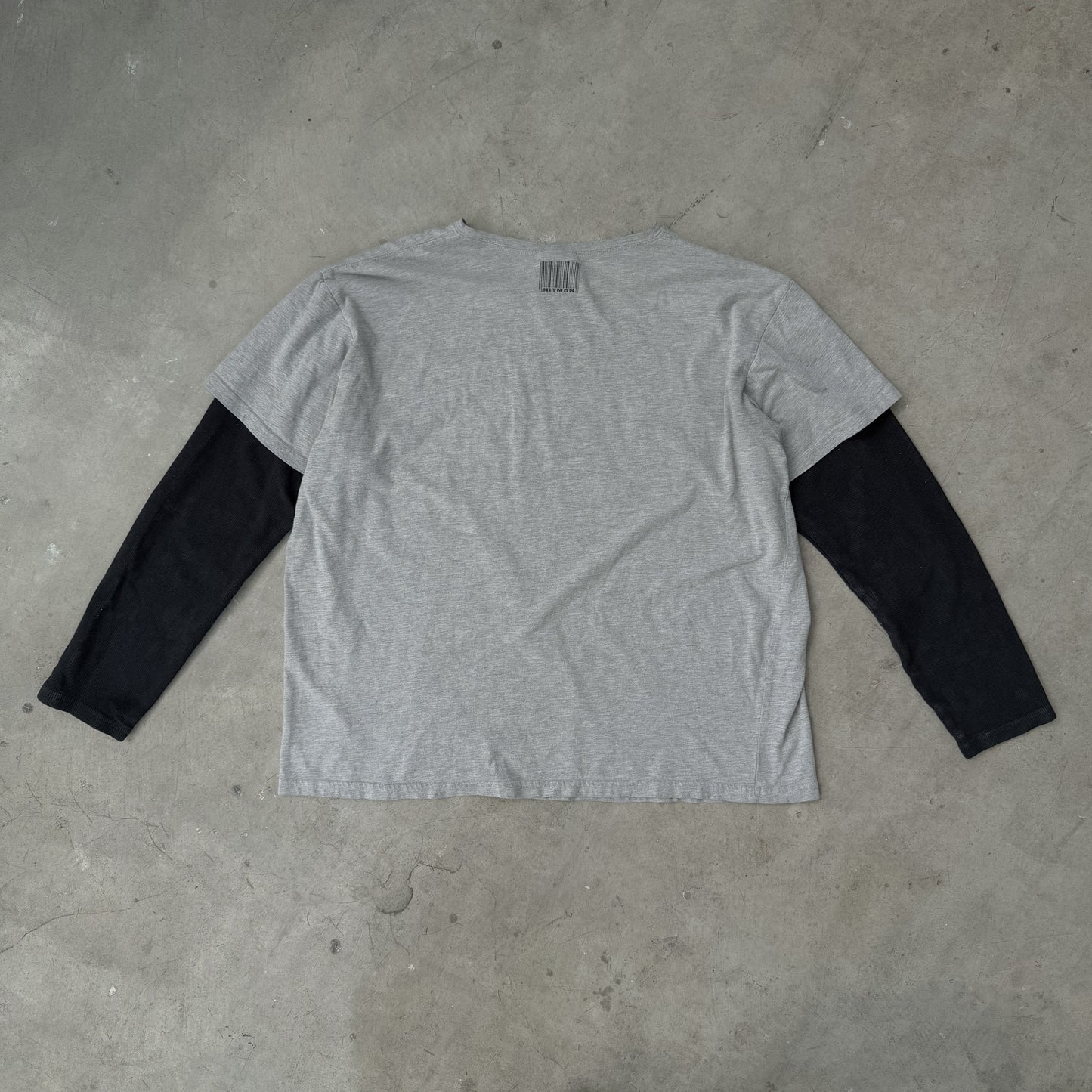Vintage Hitman Double Layered Long Sleeve Thermal