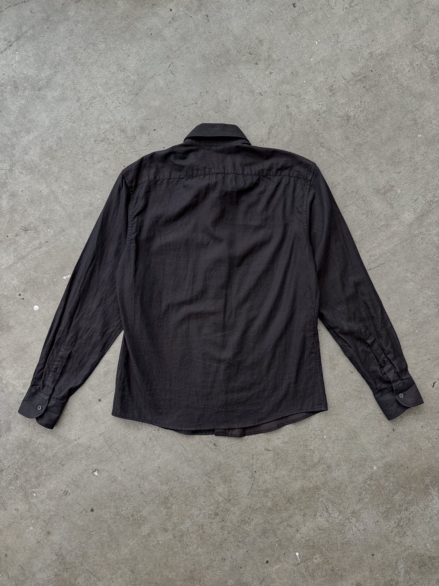 Gucci (Tom Ford era) Pinstripe Purple Shirt