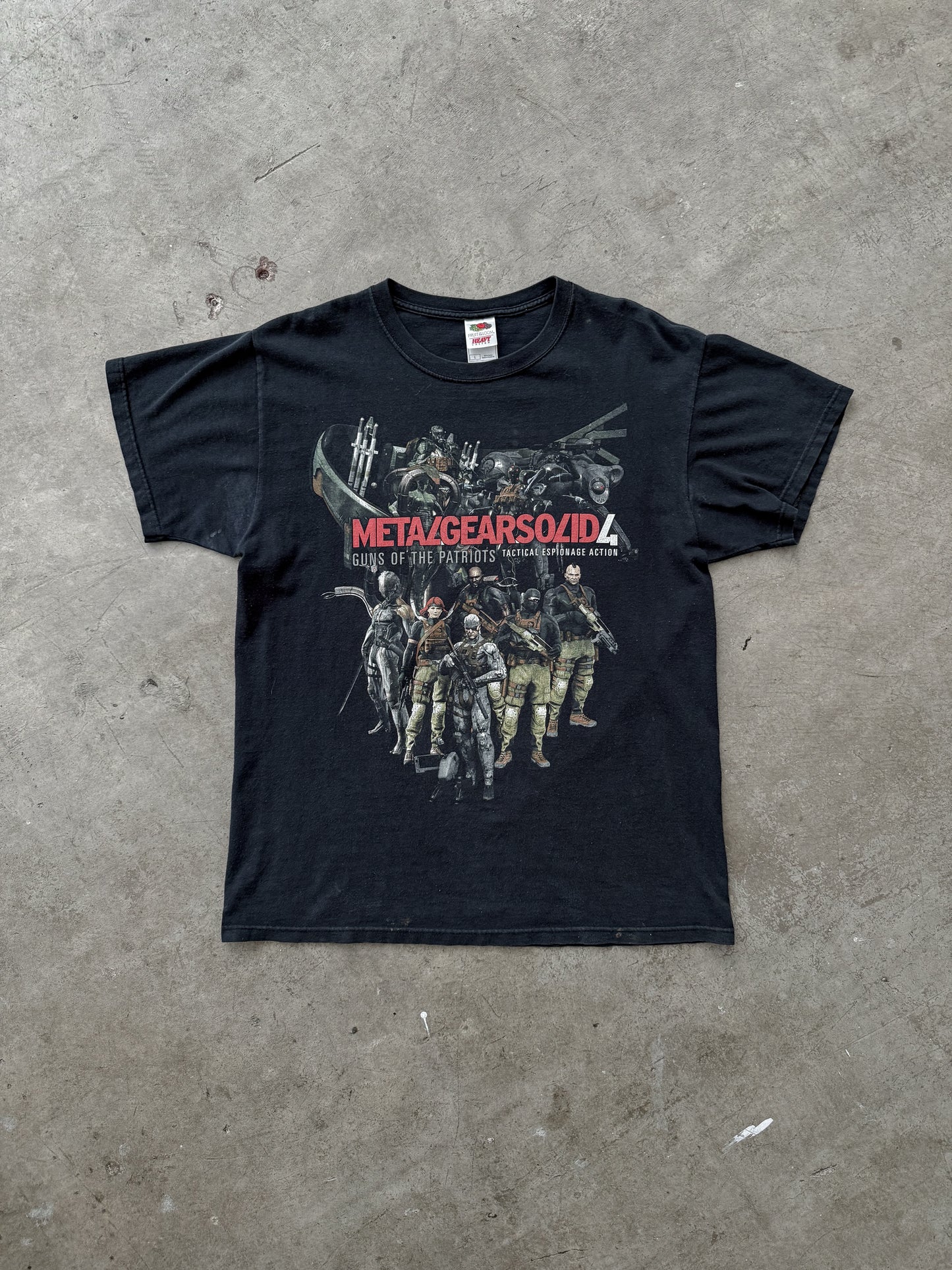 Metal Gear Solid 4 2008 Cast Tee