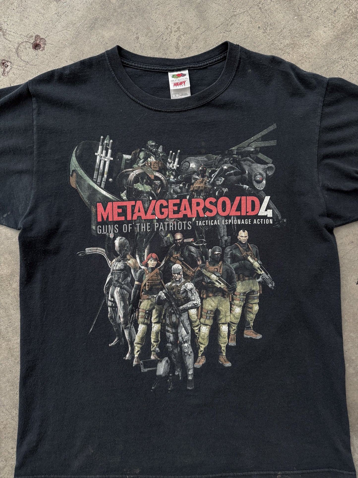 Metal Gear Solid 4 2008 Cast Tee