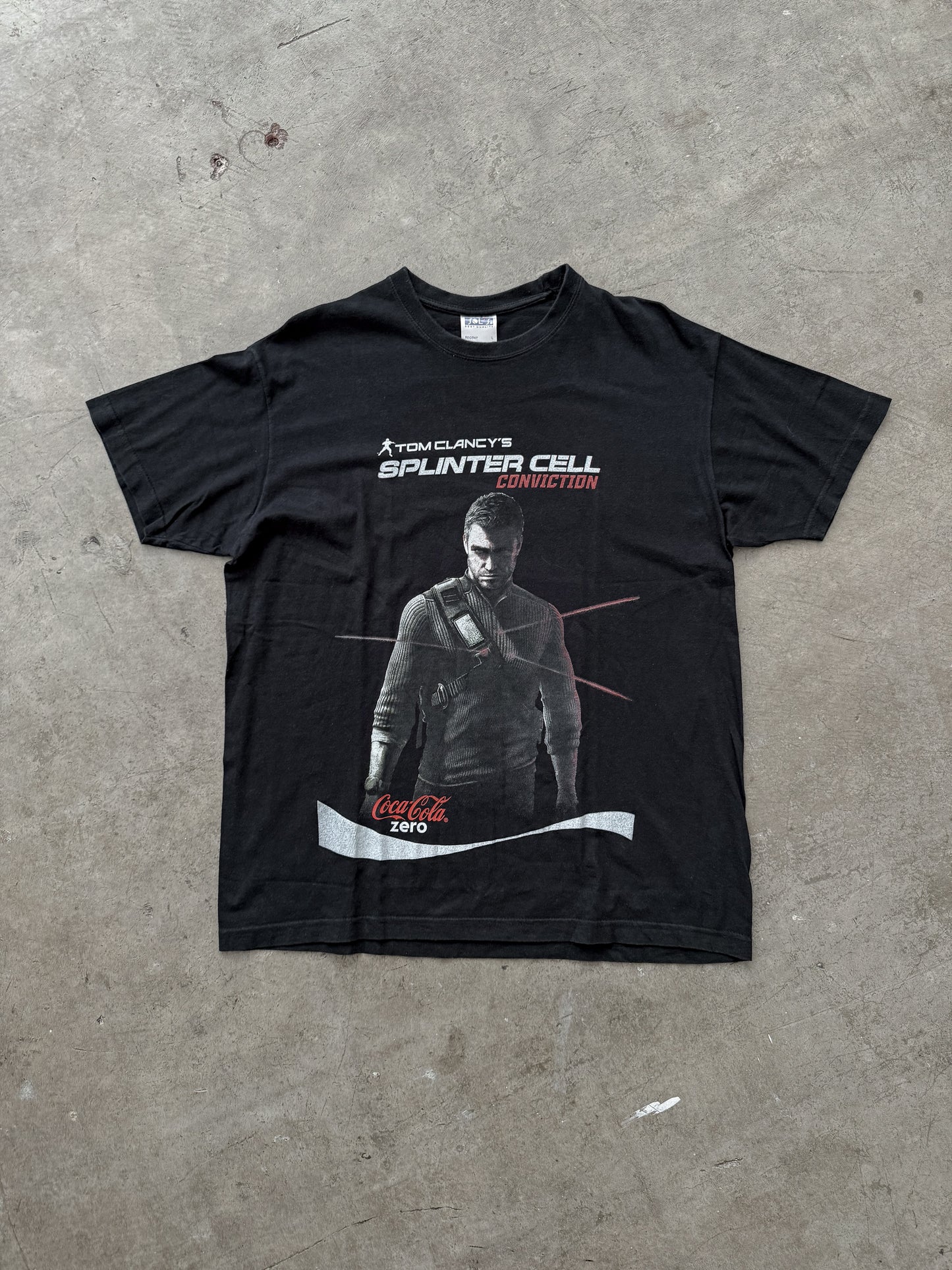 Splinter Cell Conviction 2010 Coke Zero French Tee