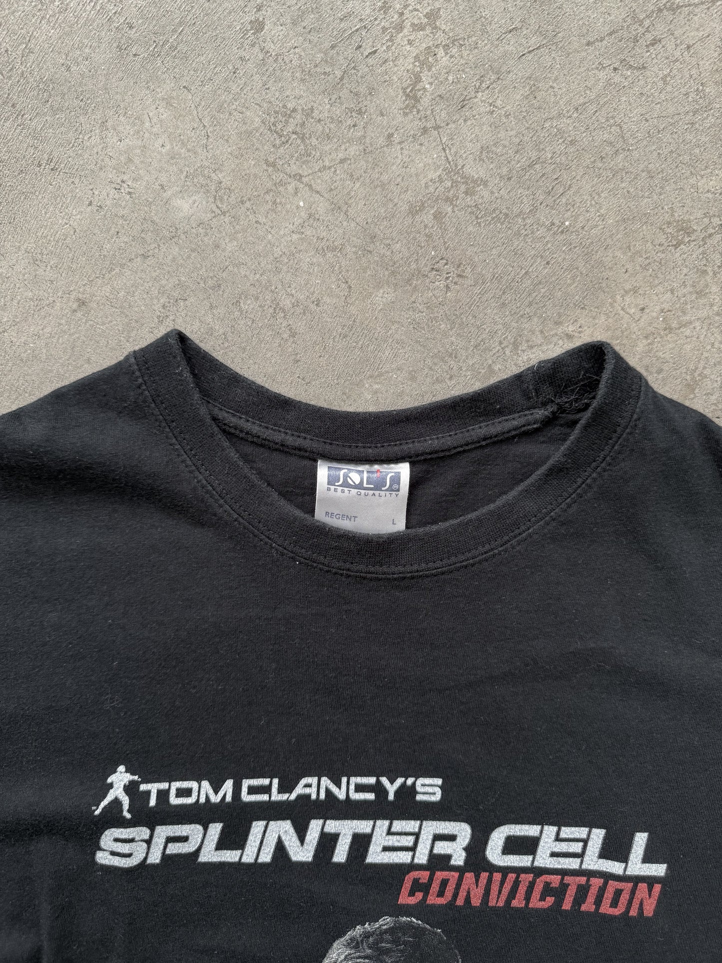 Splinter Cell Conviction 2010 Coke Zero French Tee