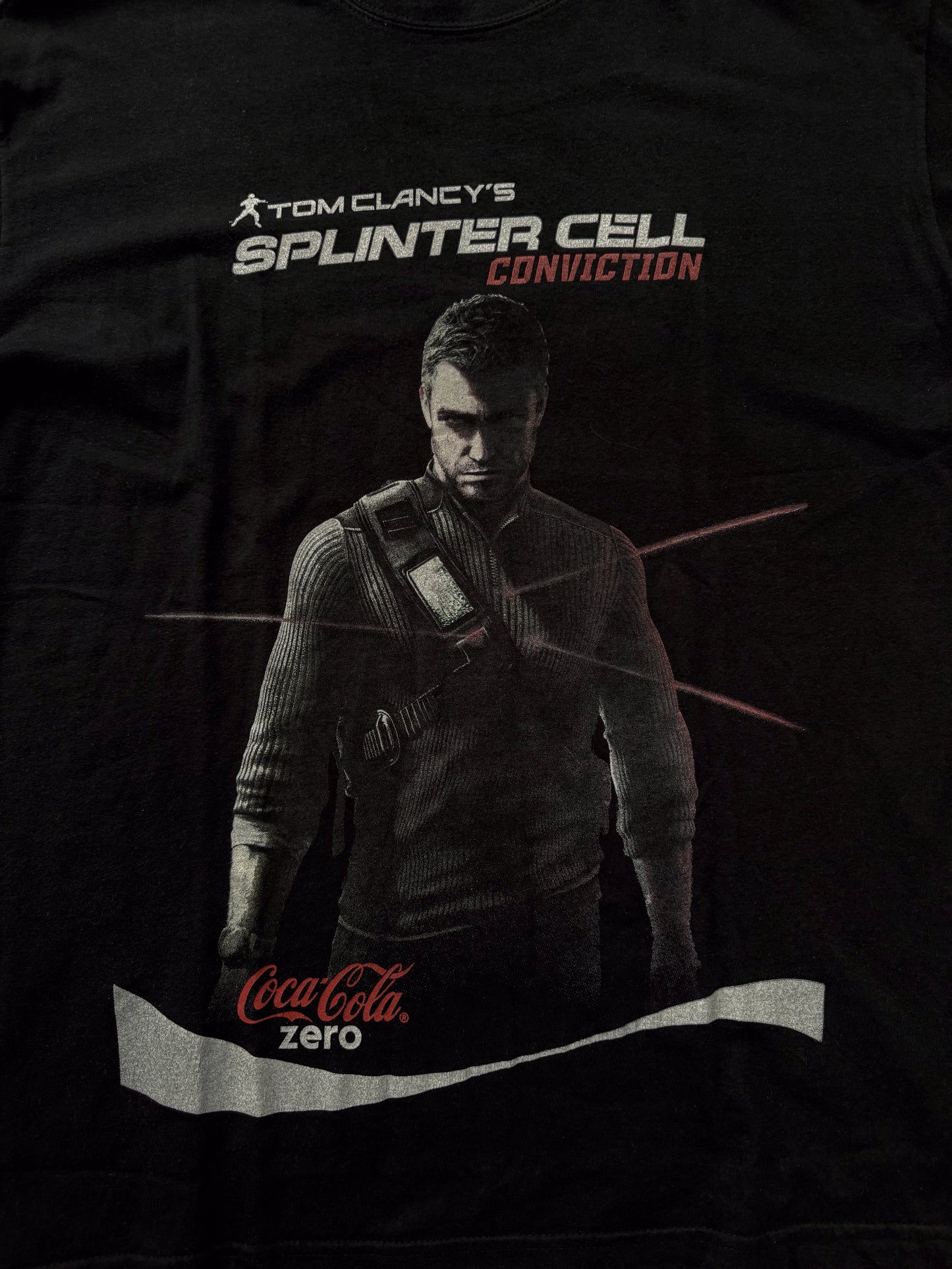 Splinter Cell Conviction 2010 Coke Zero French Tee