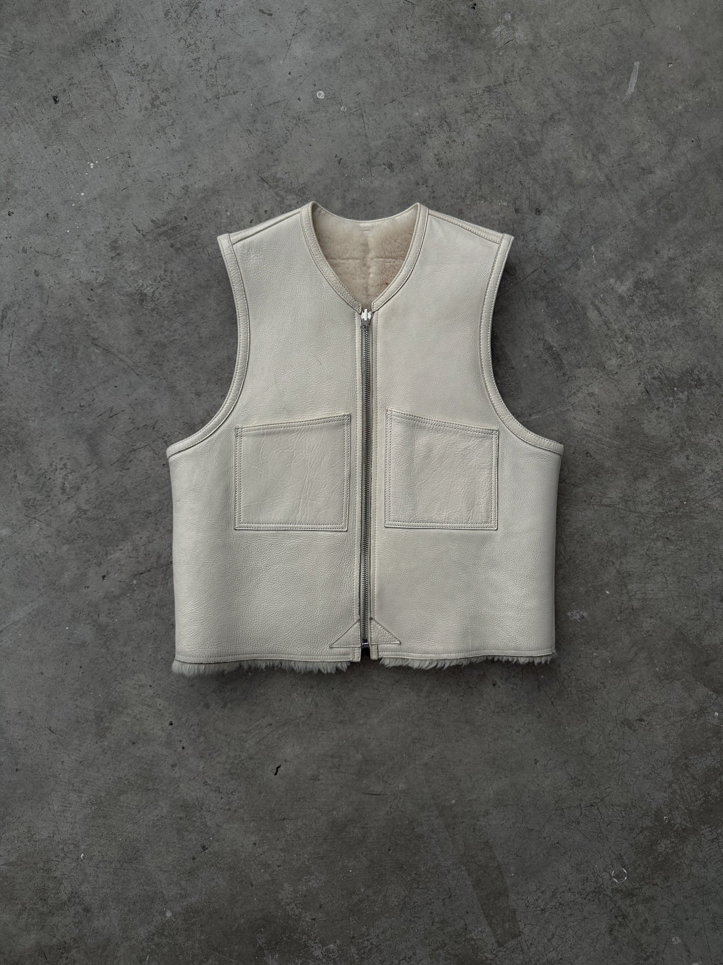 Our Legacy Reversible Shearling Leather Vest