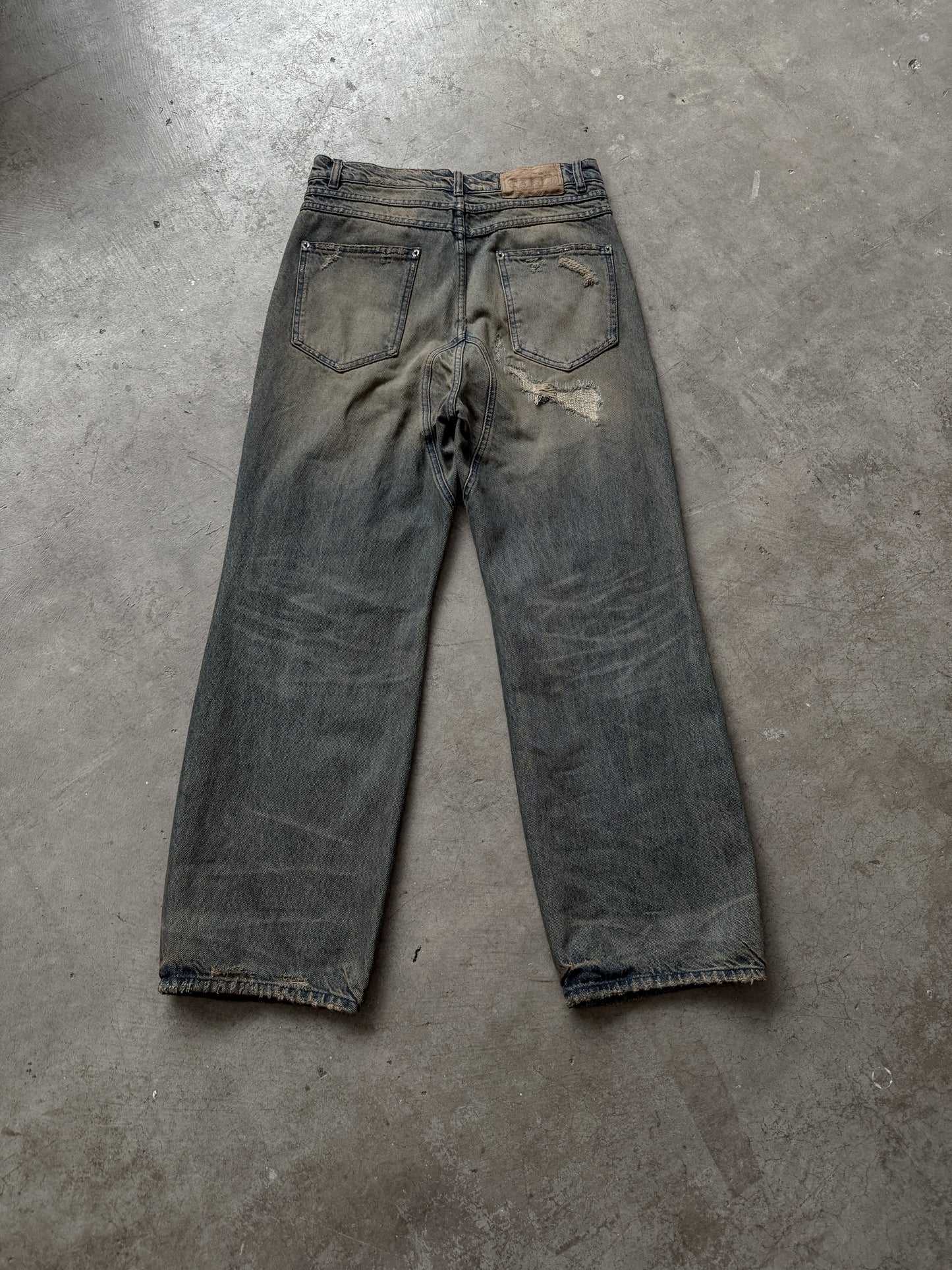 No Faith Studios Italy Venice Cut Denim