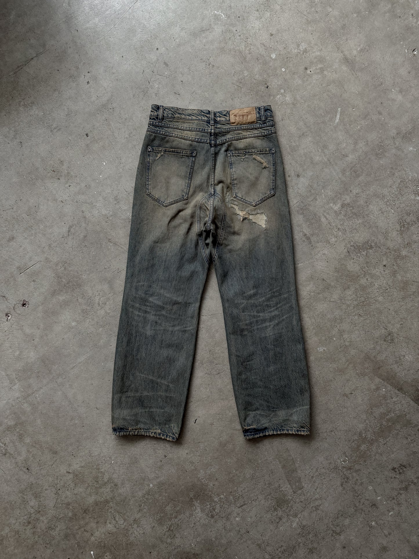 No Faith Studios Italy Venice Cut Denim