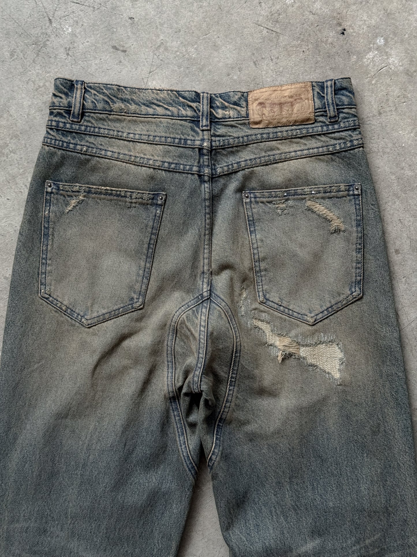 No Faith Studios Italy Venice Cut Denim