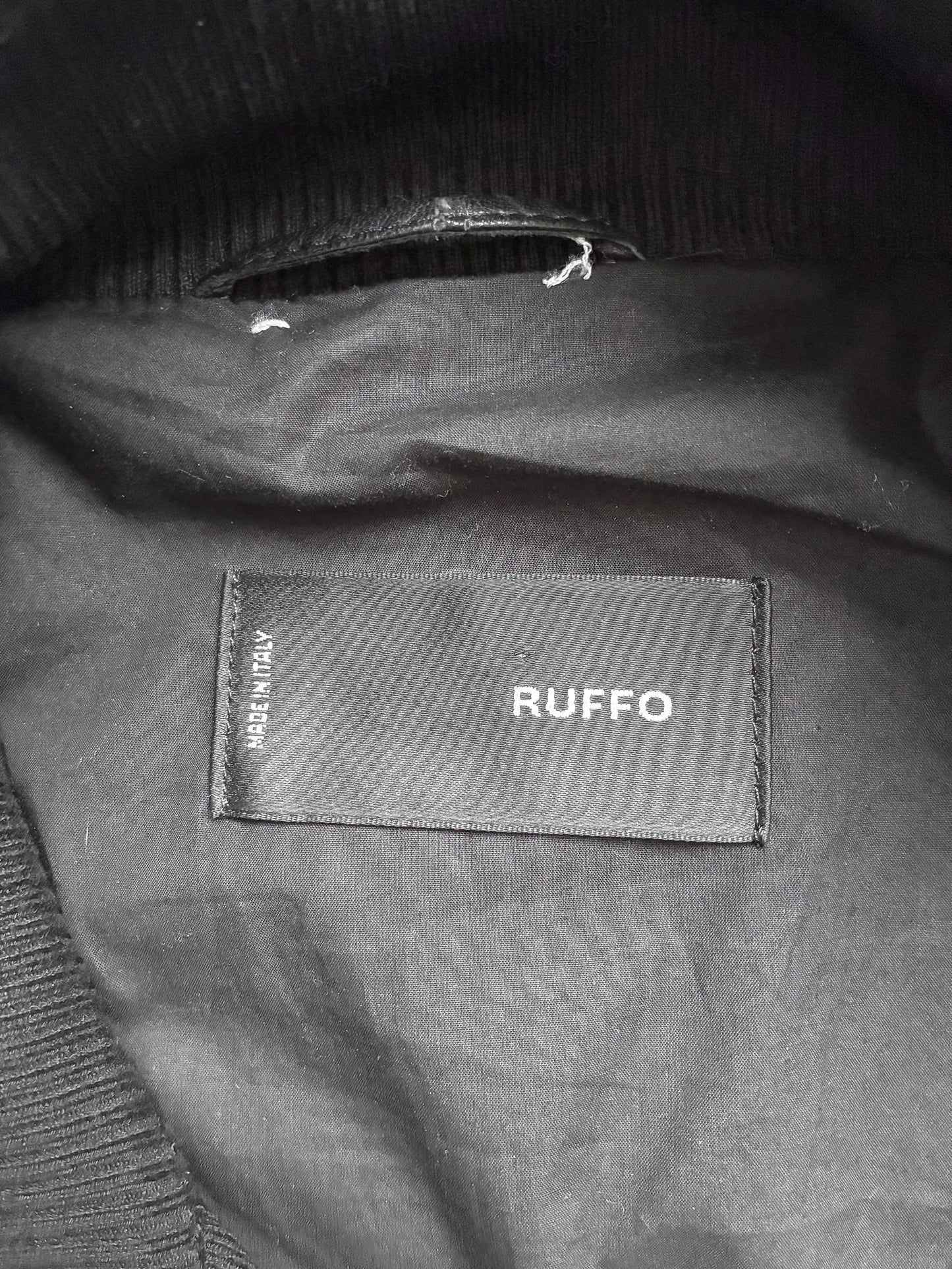 Vintage Ruffo Double Layered Bomber