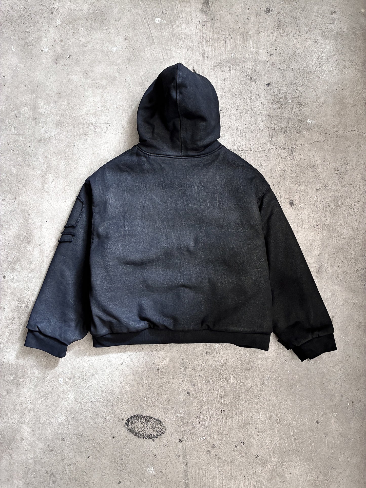 PLN Waxed Hooded Bomber
