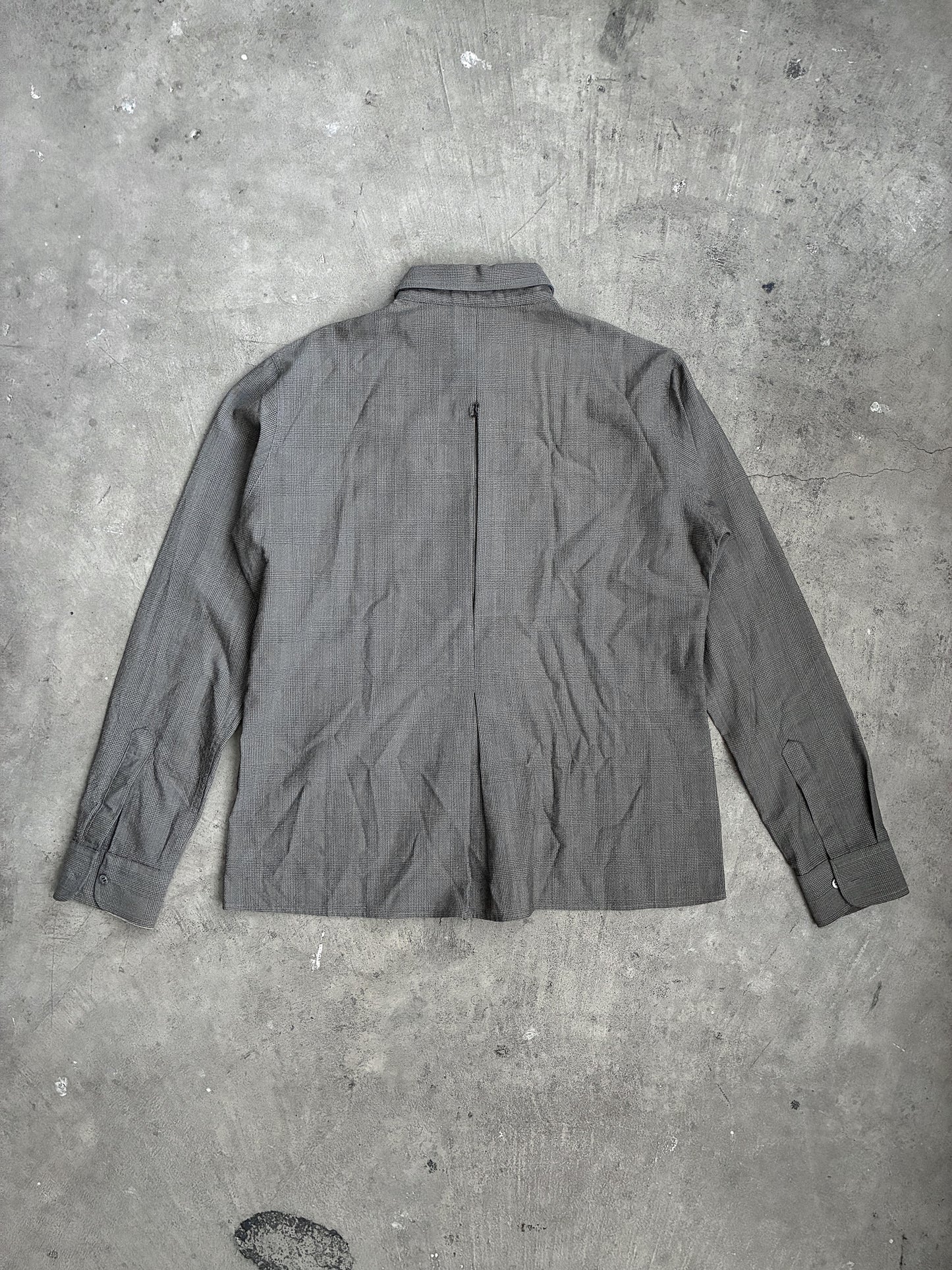 Raf Simons 1998 Flannel Button Up