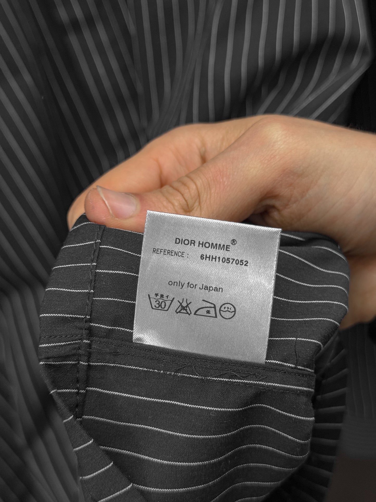 Dior 06 Striped Shirt