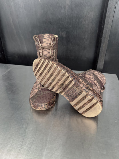 Yeezy Season 6 Splinter Camo Combat Boots