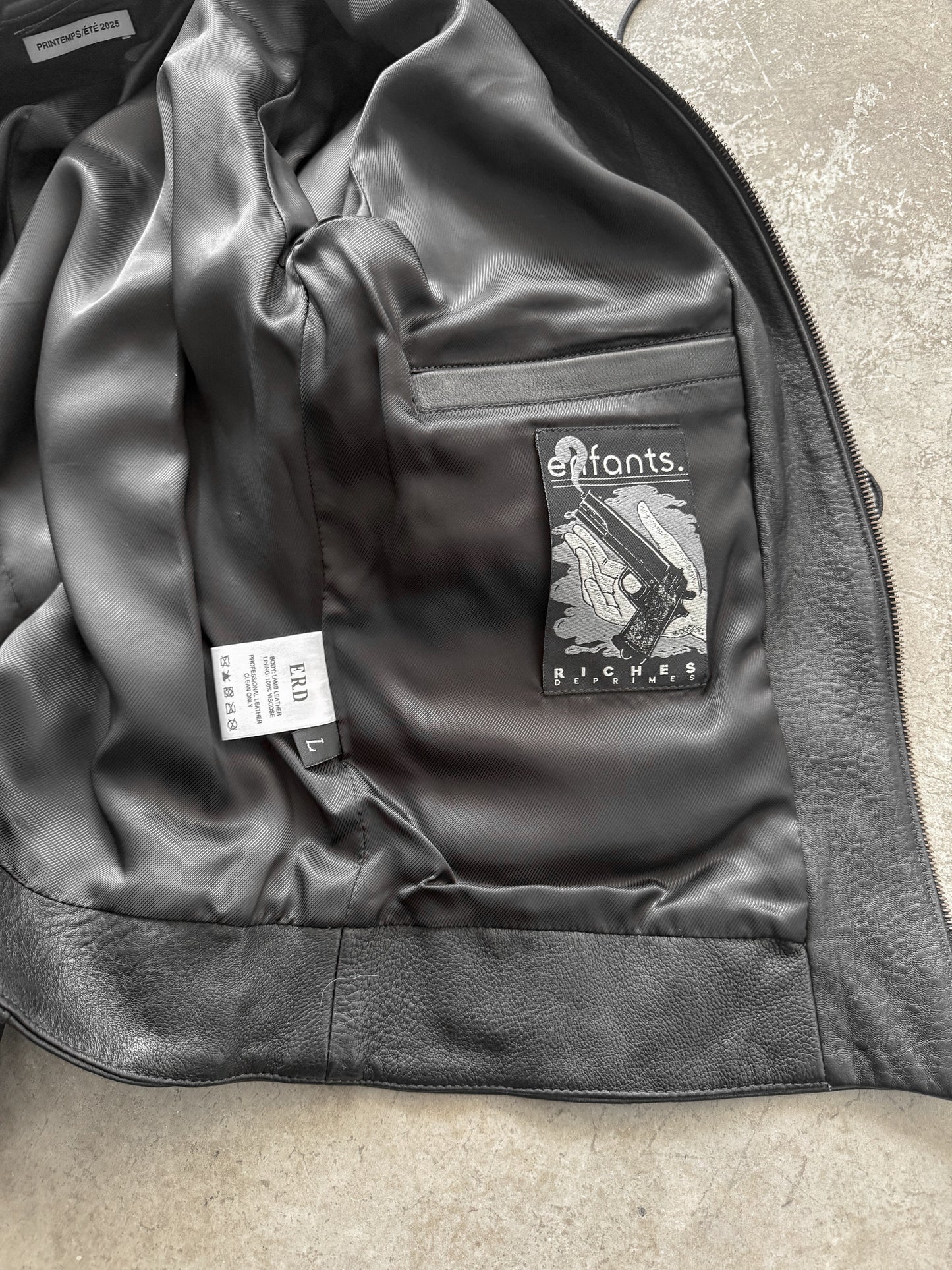 Enfants Riches Déprimés Nouveau Violator Leather Jacket