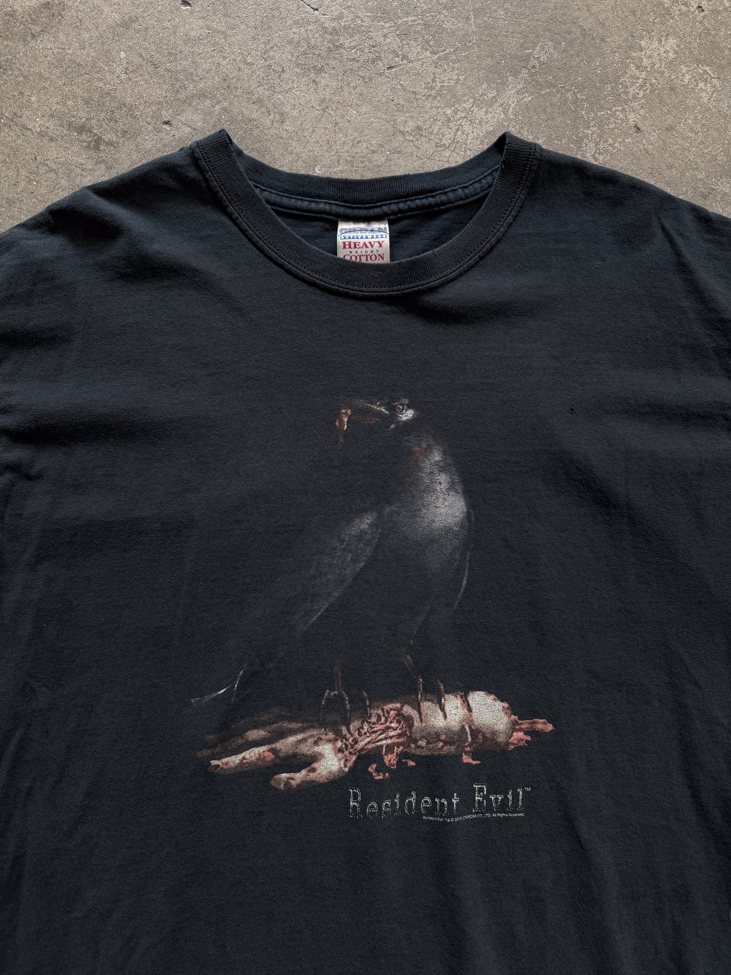 Vintage Resident Evil Crow Tee 2005 #2