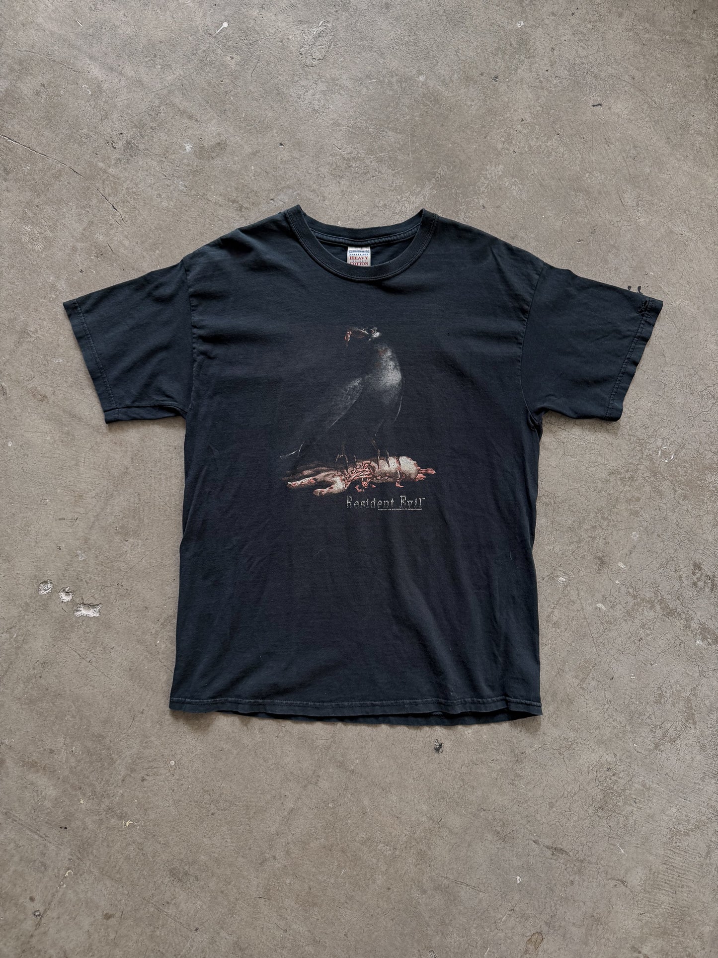 Vintage Resident Evil Crow Tee 2005 #2