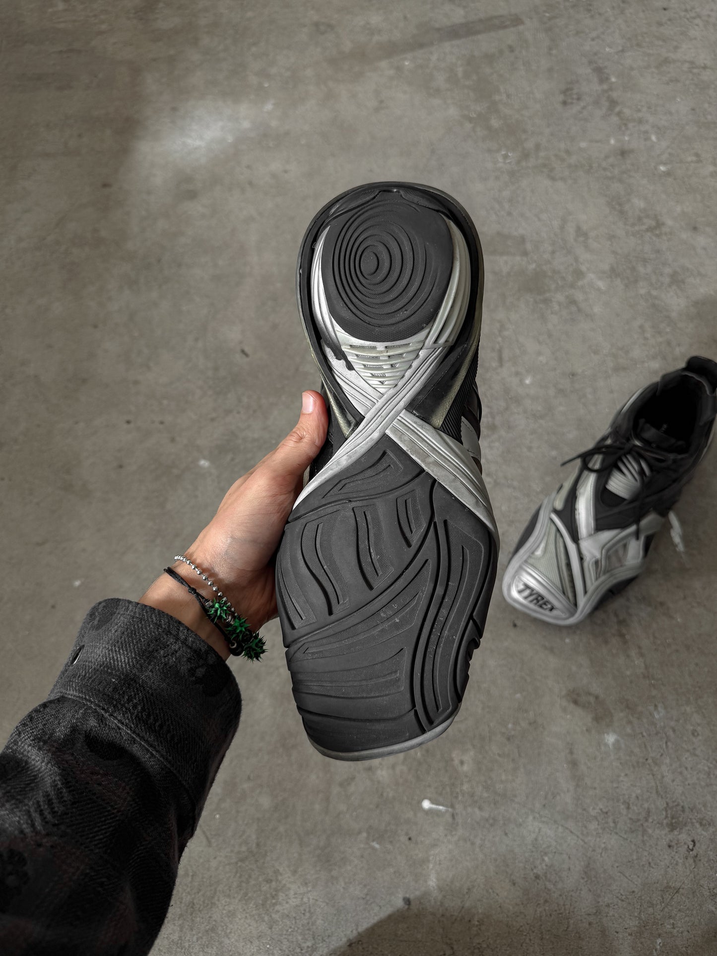 Balenciaga Tyrex Sneakers Black/Silver