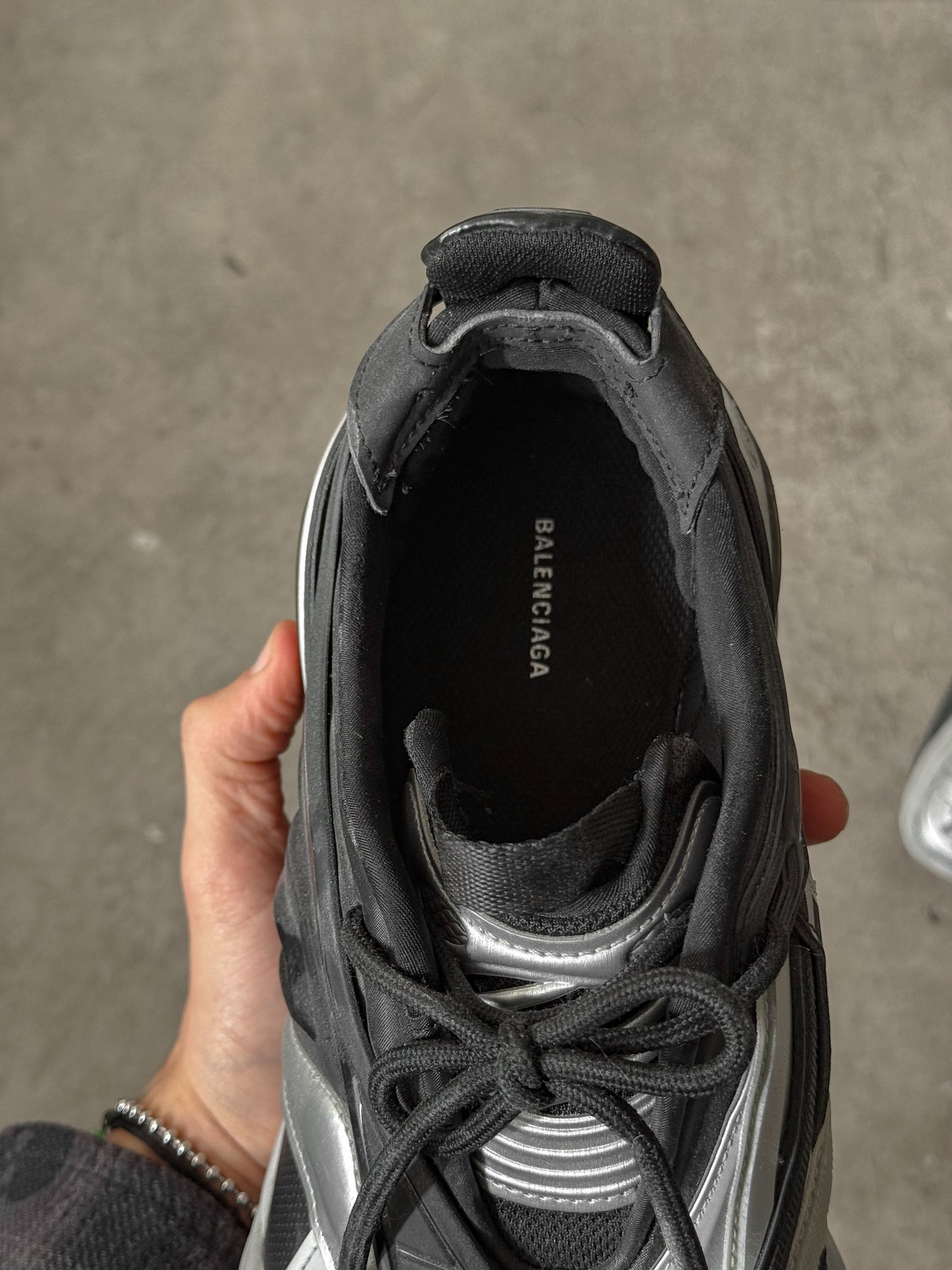 Balenciaga Tyrex Sneakers Black/Silver