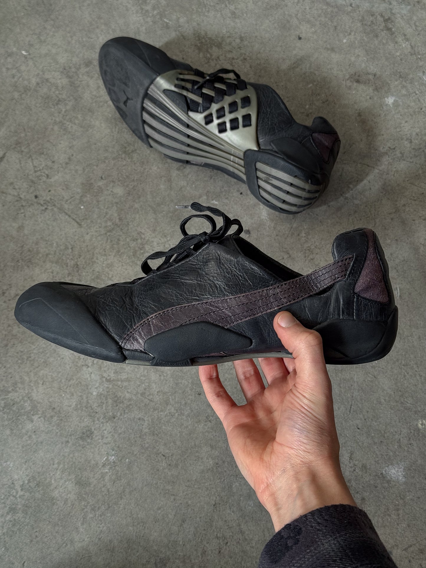 Vintage Puma x Alexander McQueen Vein Low Sneakers Black