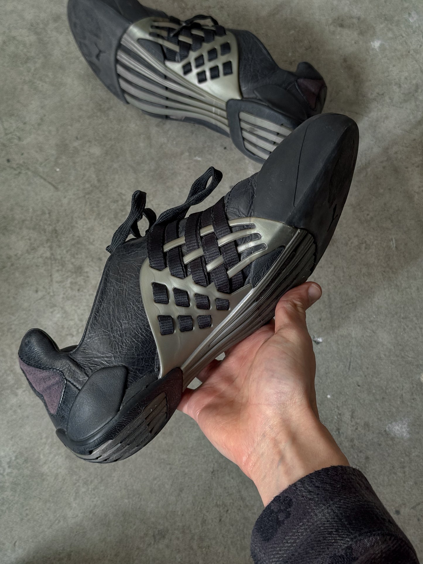 Vintage Puma x Alexander McQueen Vein Low Sneakers Black