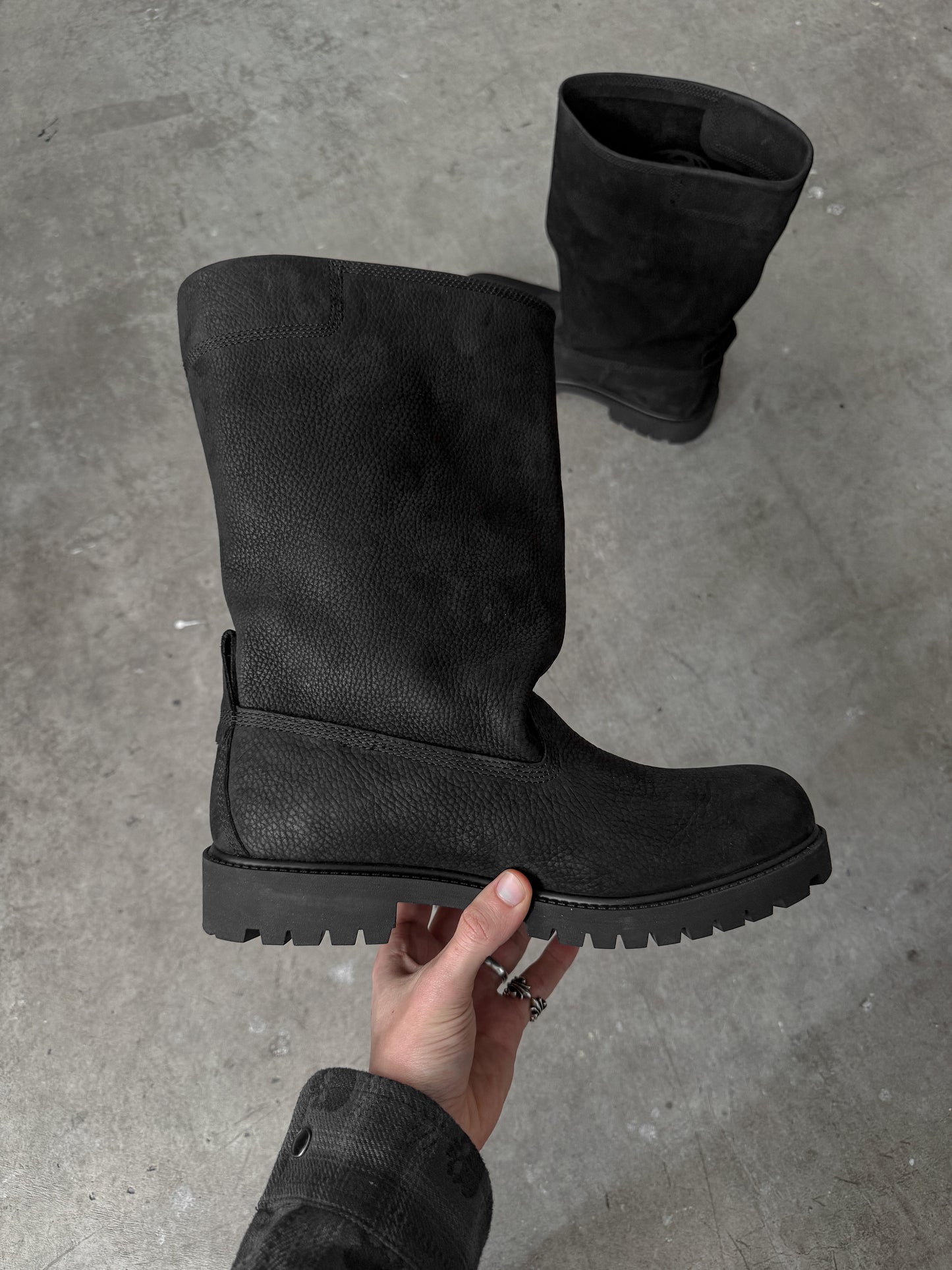 Telfar x Timberland Pull On Boots