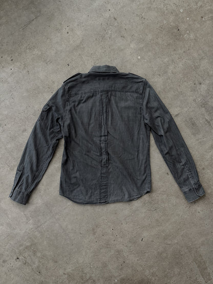 Veronique Branquinho 00's Military Denim Shirt