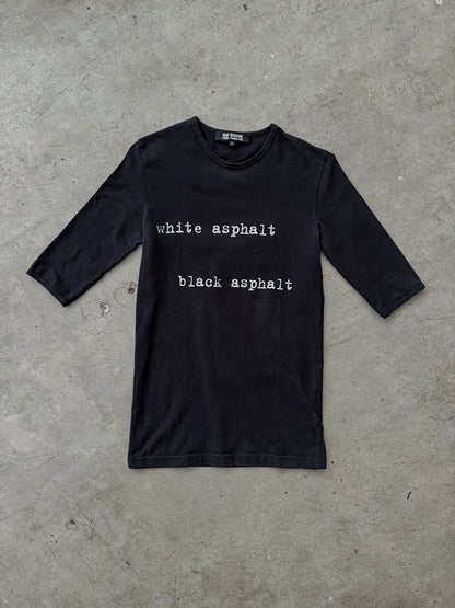 Raf Simons Consumed "White Asphalt" Tee