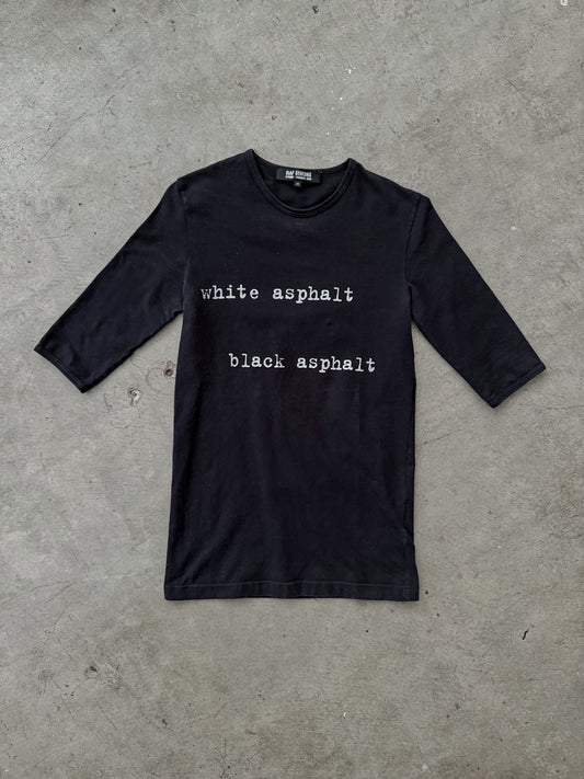 Raf Simons Consumed "White Asphalt" Tee