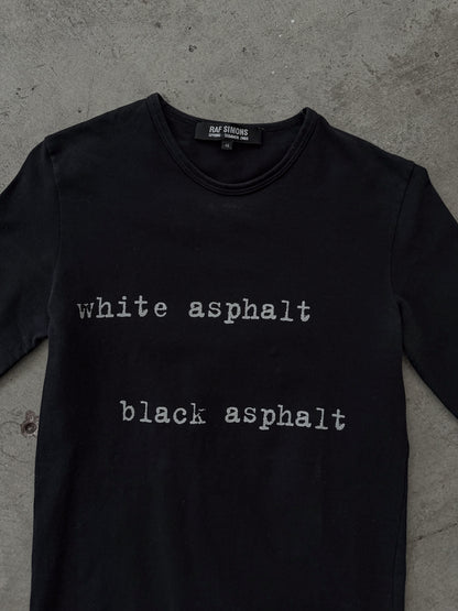 Raf Simons Consumed "White Asphalt" Tee