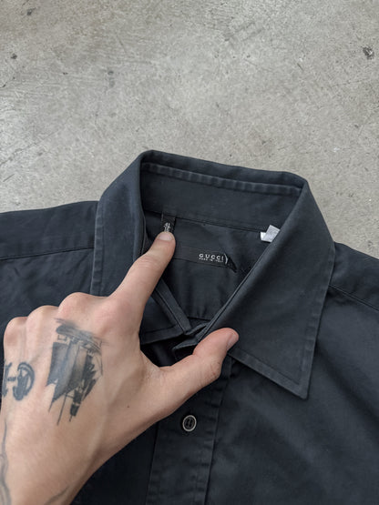 Gucci (Tom Ford era) Navy Two Pocket Shirt
