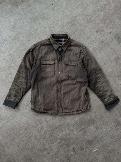 Faded Flannel Lined Shacket