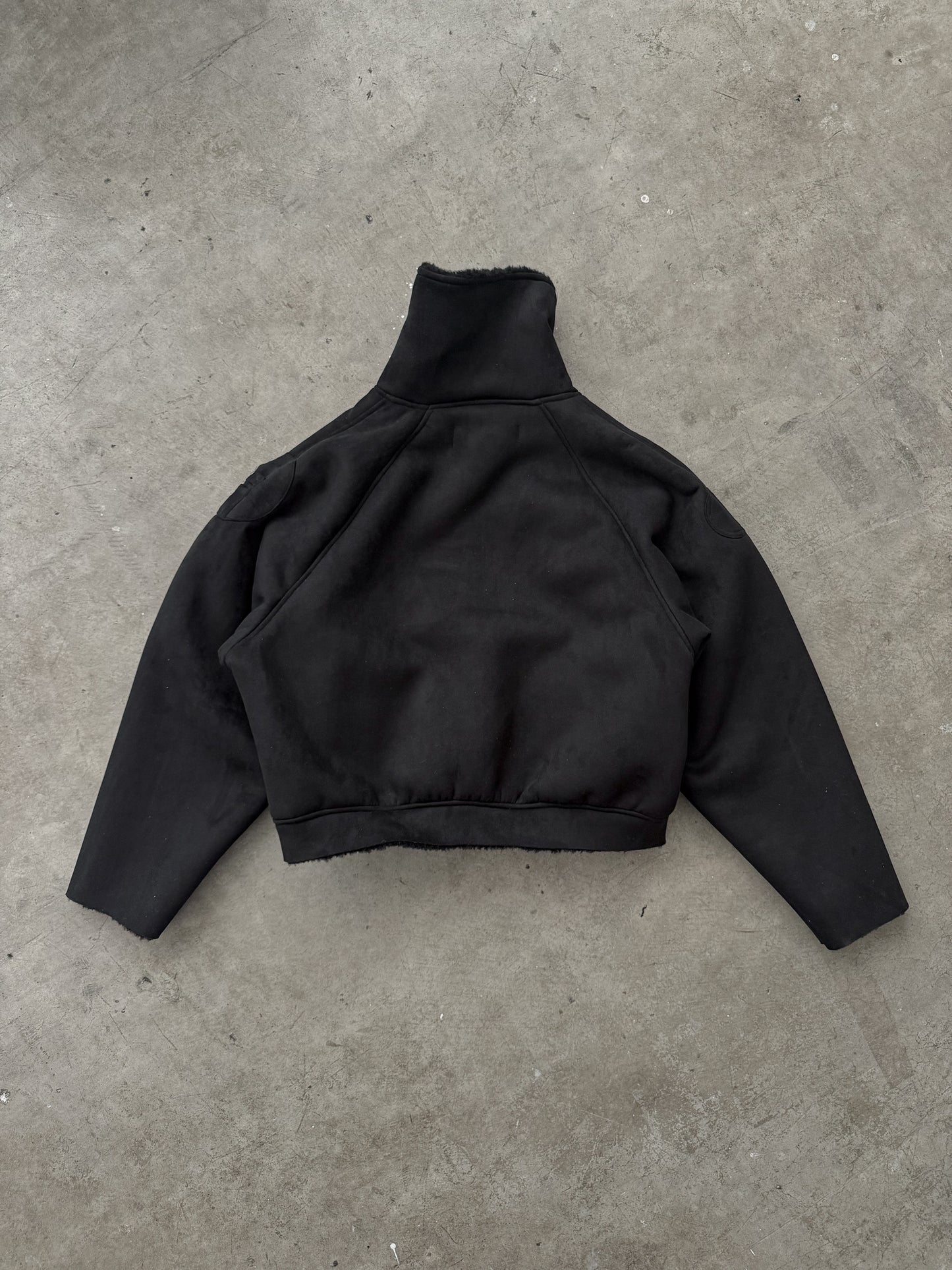 No Faith Studios Heavy Shearling Flight Hoodie