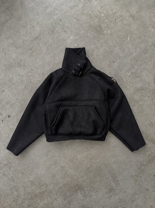No Faith Studios Heavy Shearling Flight Hoodie
