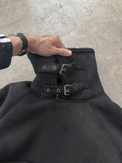 No Faith Studios Heavy Shearling Flight Hoodie