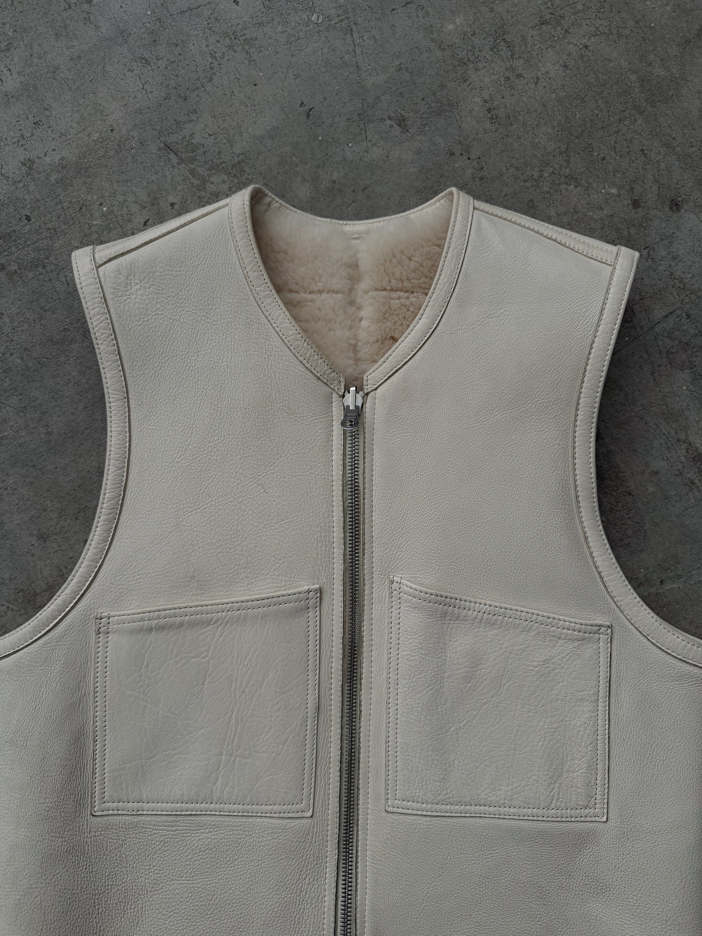 Our Legacy Reversible Shearling Leather Vest
