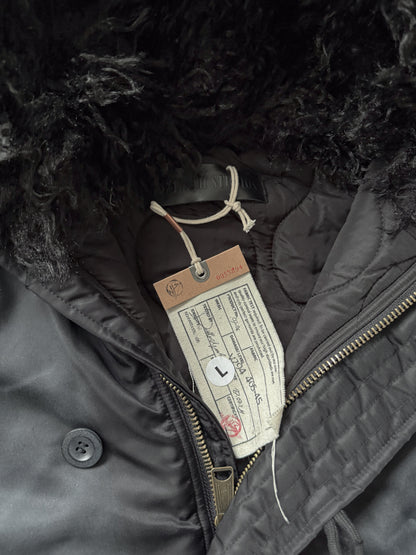 No Faith Studios Astro Fur Bomber Jacket