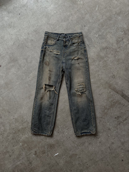 No Faith Studios Italy Venice Cut Denim