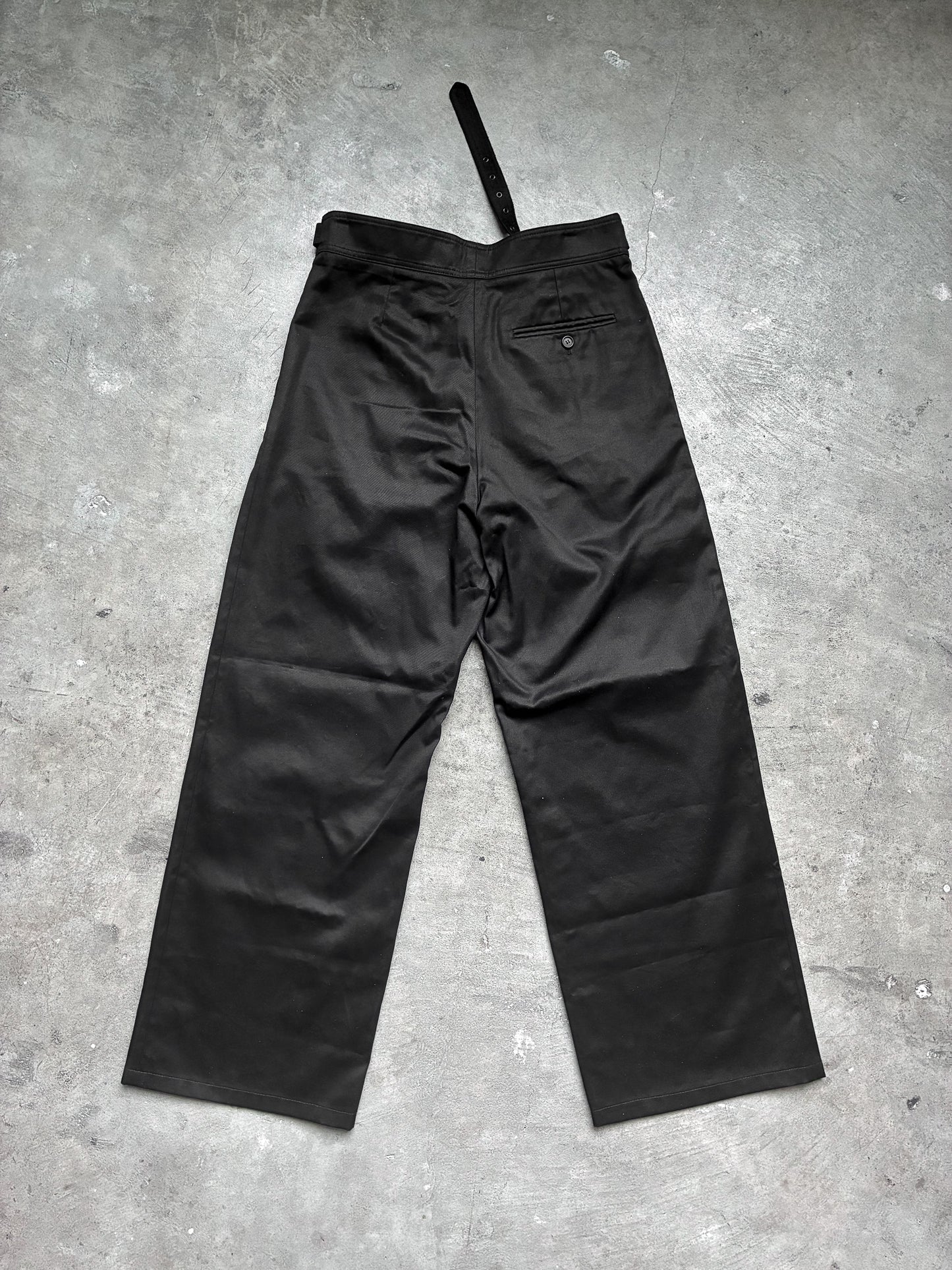 Dior Sample SS07 Safari Wide Leg Belted Trousers