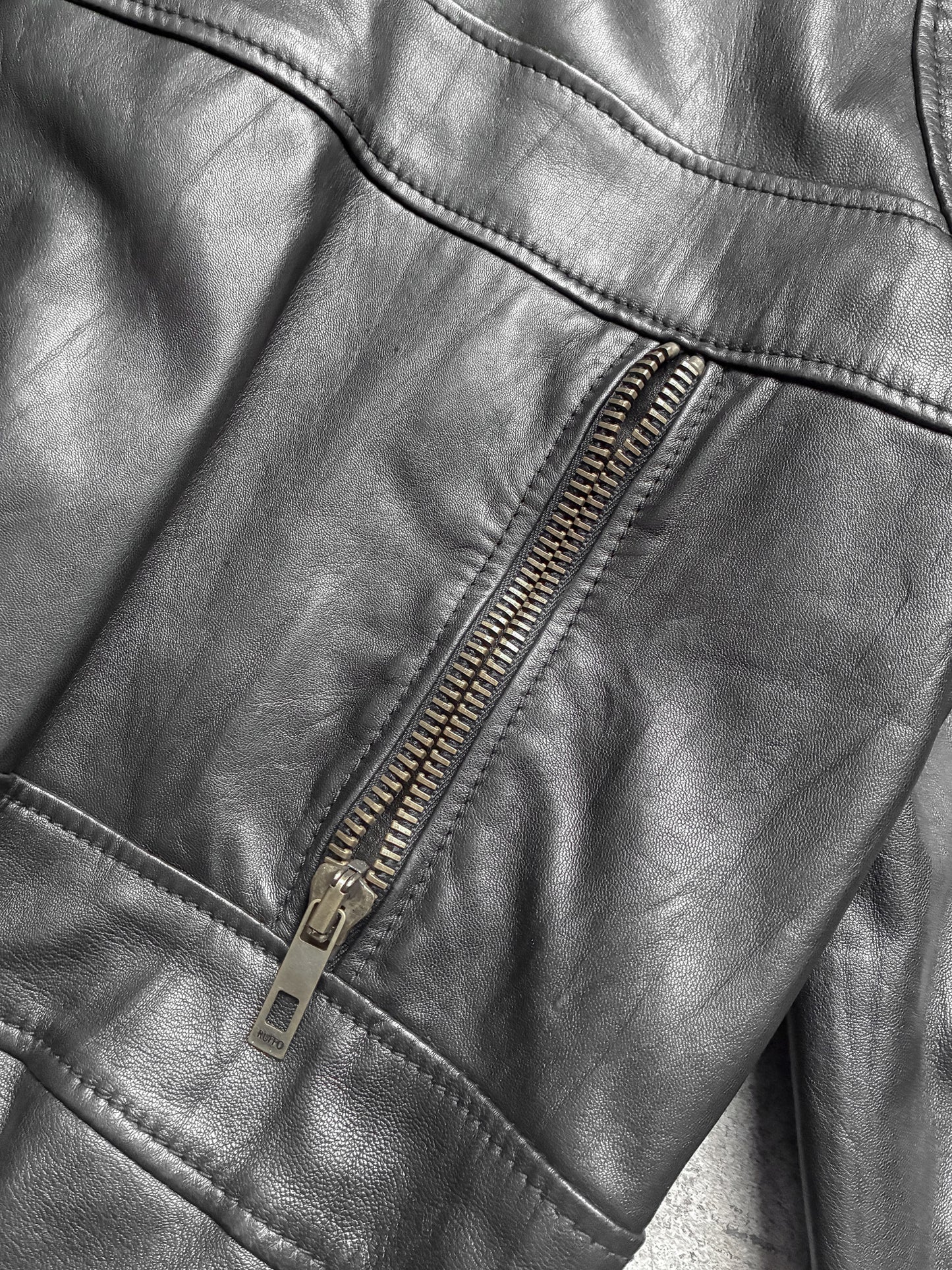 Vintage Ruffo Double Layered Bomber