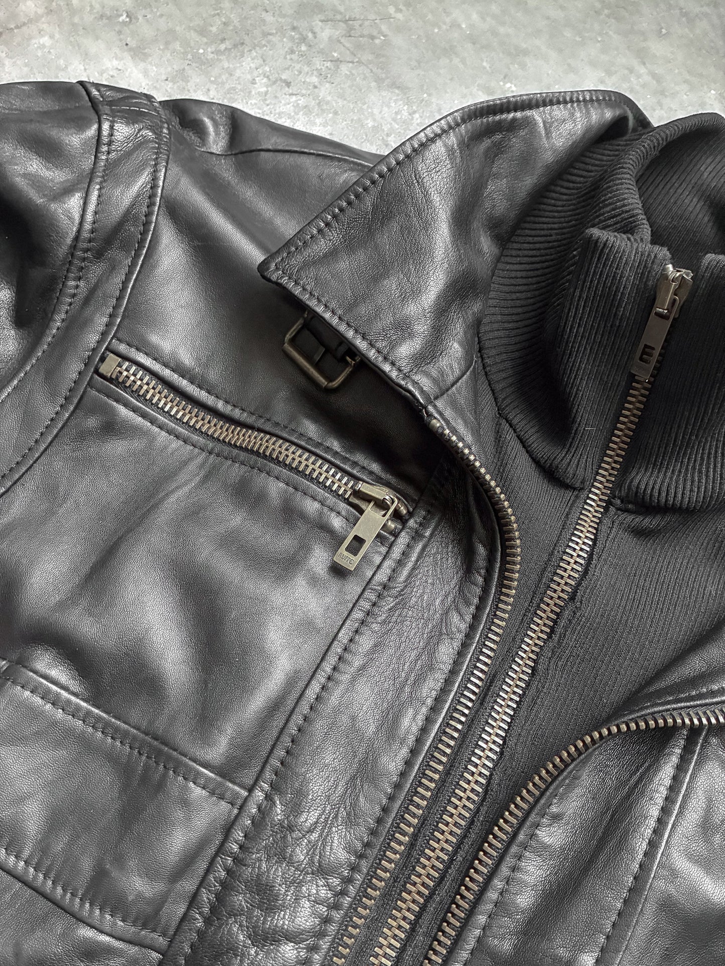 Vintage Ruffo Double Layered Bomber