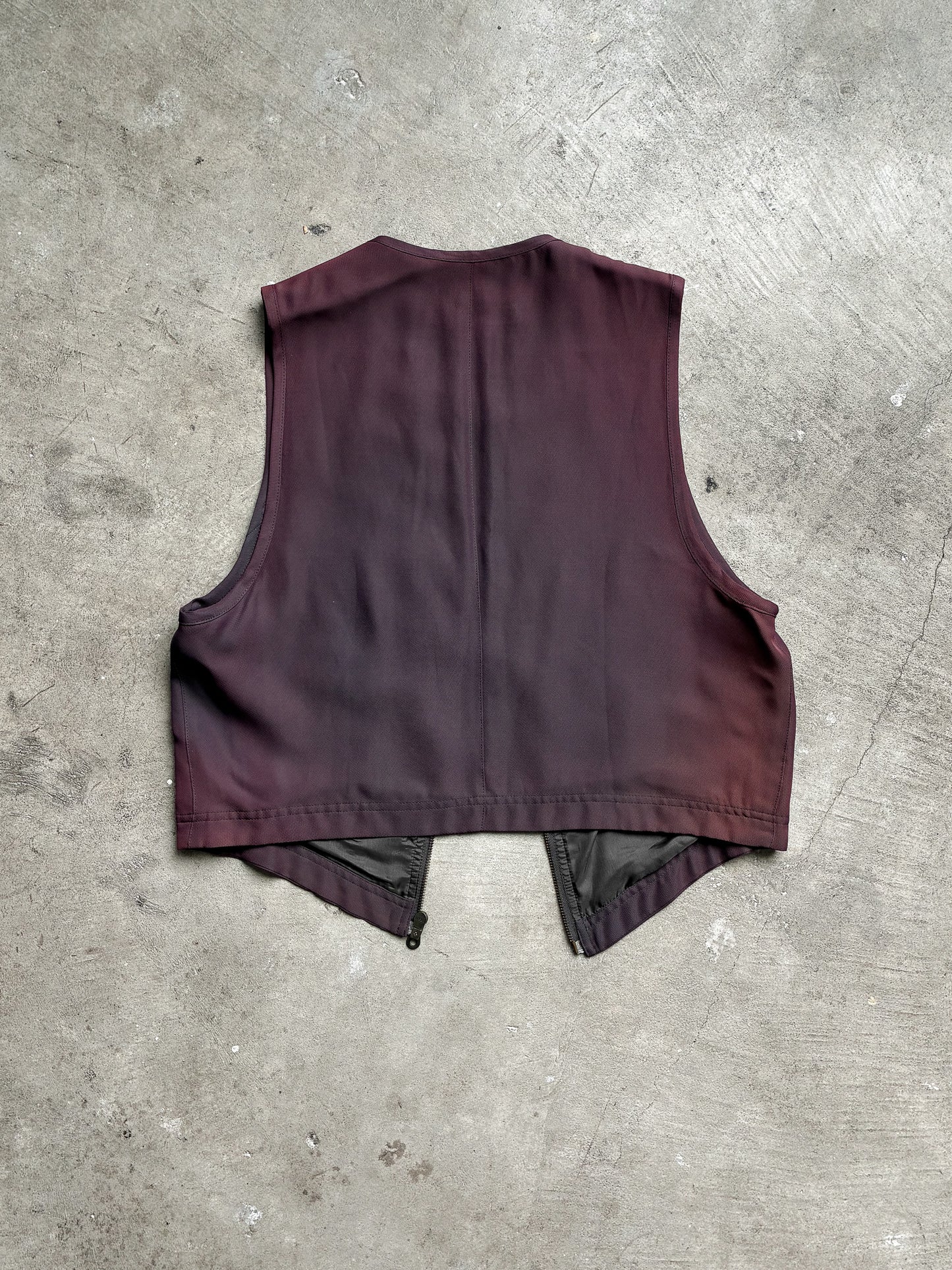 Vintage Emporio Armani Ombre Vest