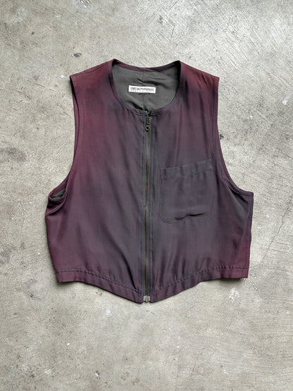 Vintage Emporio Armani Ombre Vest