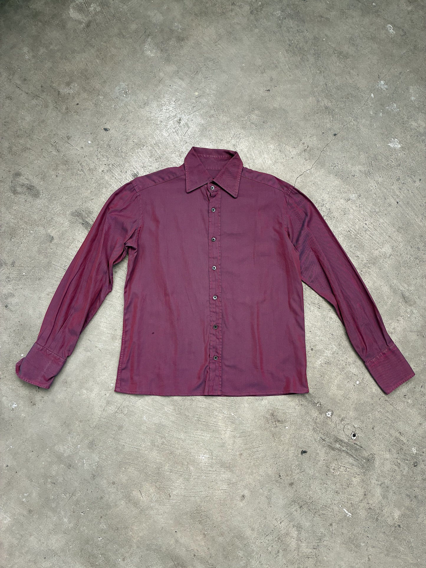 Gucci by Tom Ford Iridescent Button Up