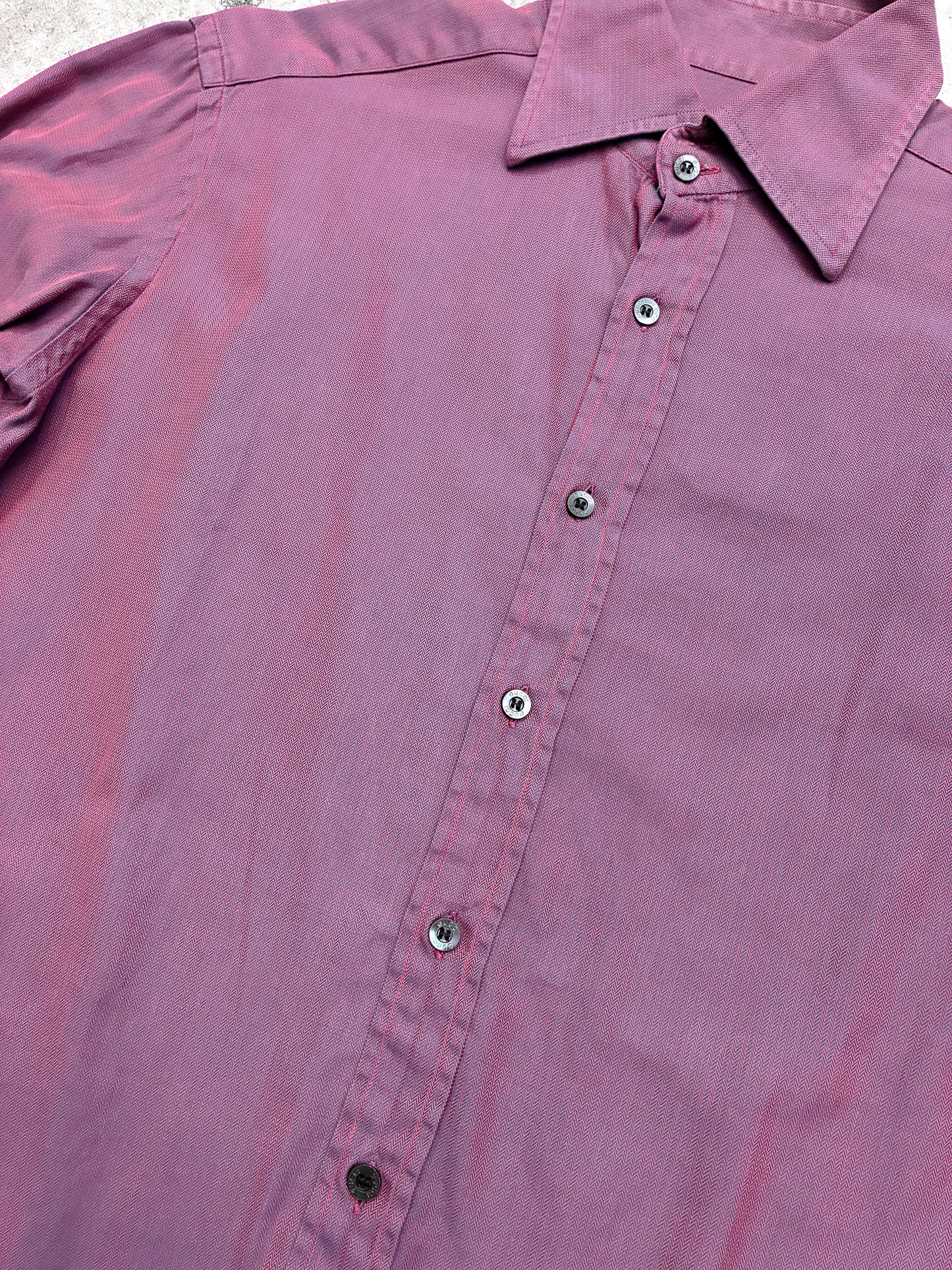 Gucci by Tom Ford Iridescent Button Up