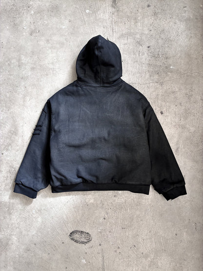PLN Waxed Hooded Bomber