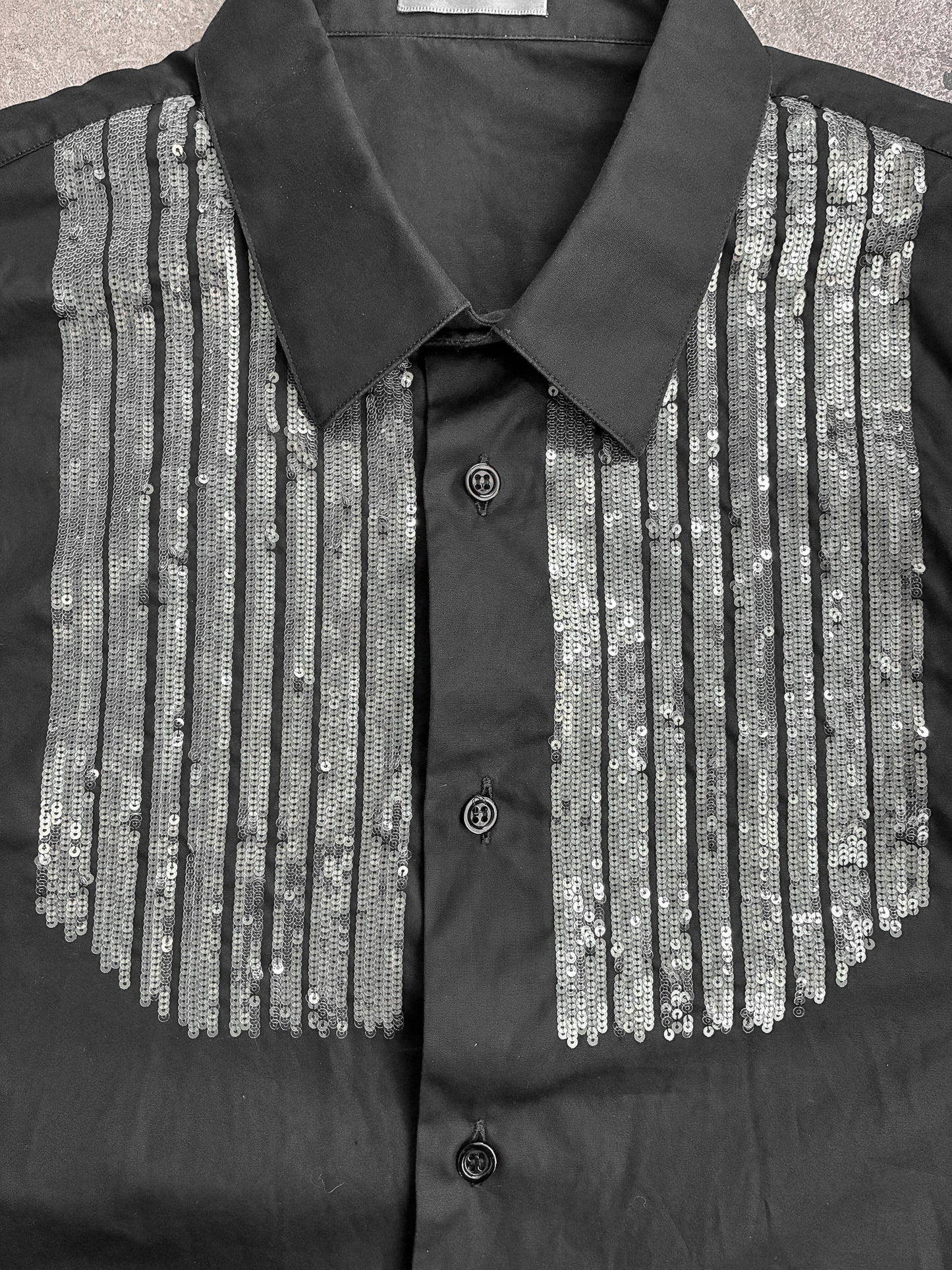 Dior AW06 Sequin Button Up