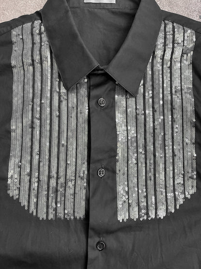 Dior AW06 Sequin Button Up