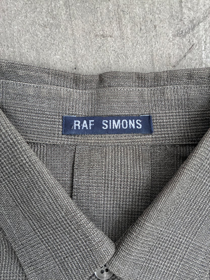 Raf Simons 1998 Flannel Button Up