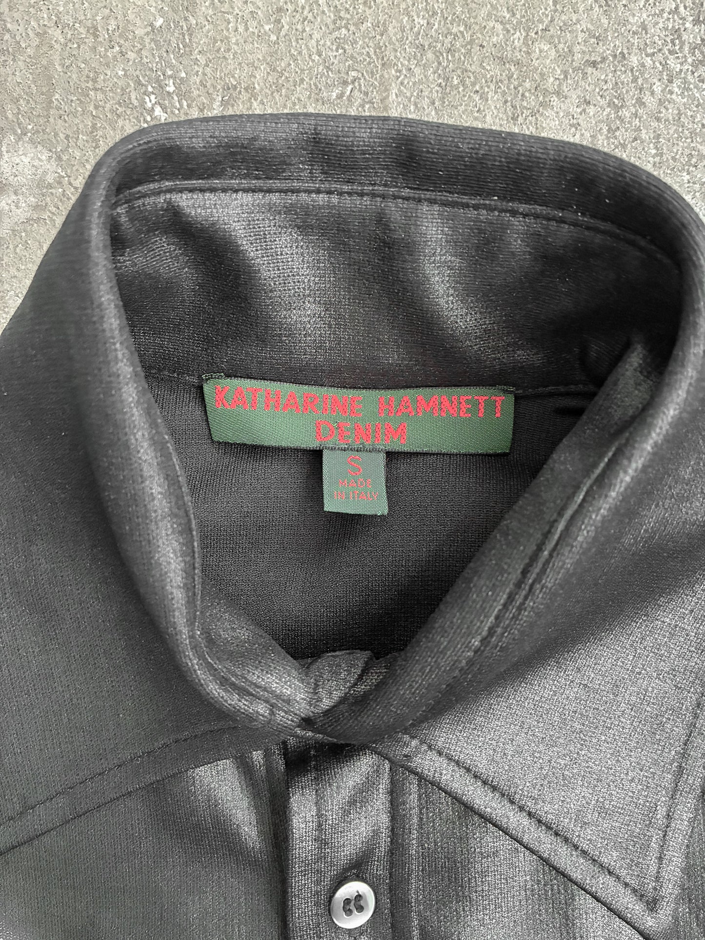 Katharine Hamnett Waxed Shirt