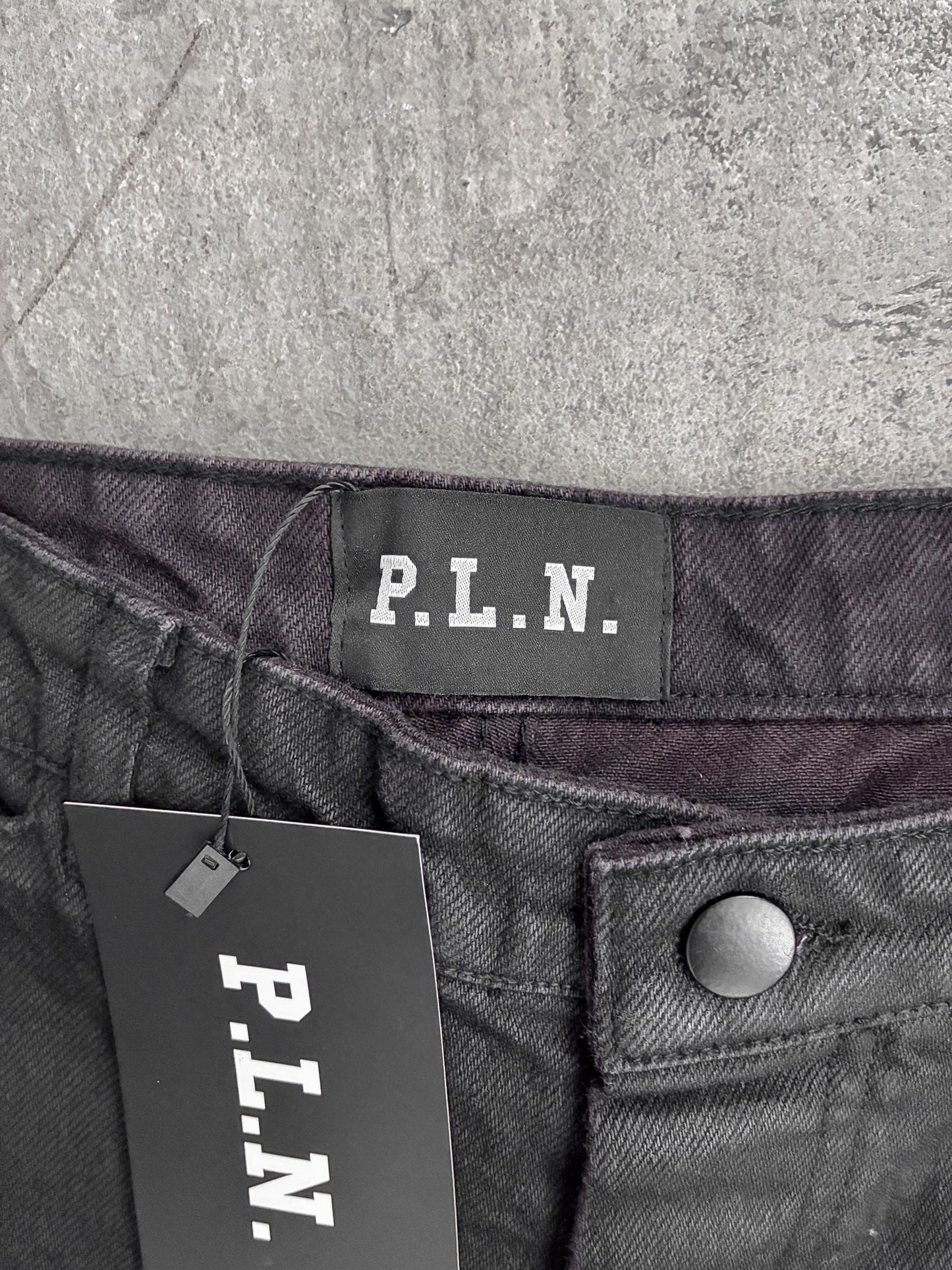 PLN Waxed Biker Denim
